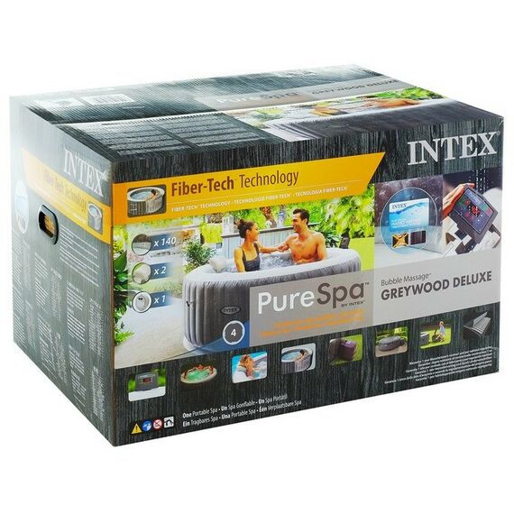 Бассейны: SPA бассейн Intex GREYWOODDELUXE 196 х 71 см 220-240V, от 6 лет [28440] фотографии