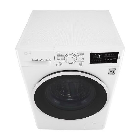 Стиральные машины: Стиральная машина LG F2J6TN0W 8 кг, прямой привод фотографии
