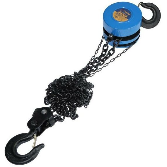 Лебедки, тали, тельферы: Таль цепная TUNDRA 5 тонн, высота 3 метра фотографии