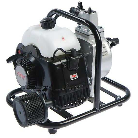 Мотопомпы: Мотопомпа бензиновая Ставр МПБ-25/1470 для чистой воды, 1470 Вт, d=25 мм, 8 м, 167 л/мин фотографии