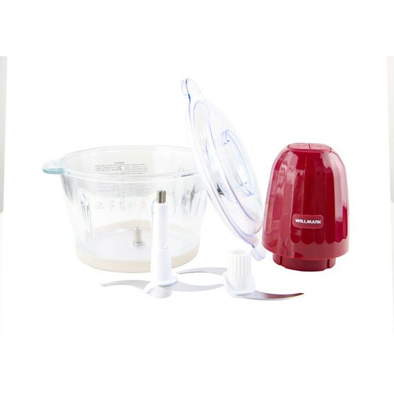 Кухонные комбайны: Измельчитель WILLMARK WMC-7088 пурпурный фотографии