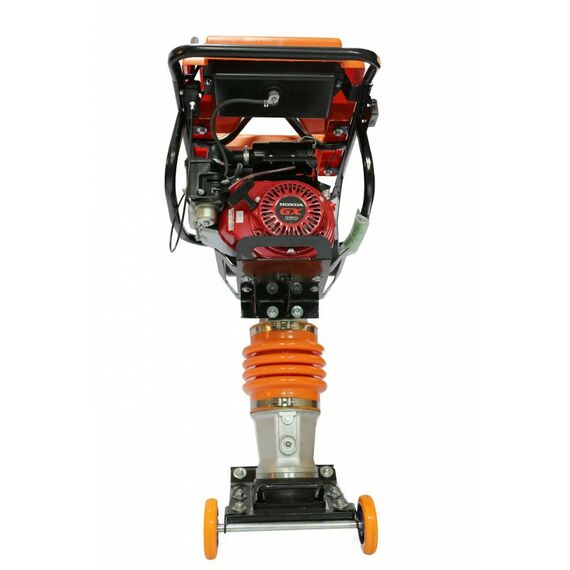 Виброплиты, вибраторы: Вибротрамбовка Samsan TR 271 78 кг, счетчик моточасов, колесный комплект, двигатель Honda GX 160, 4-тактный, одноцилиндровый фотографии