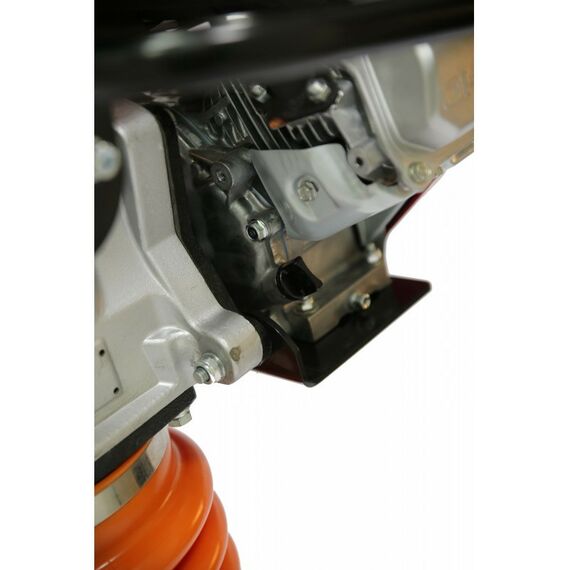 Виброплиты, вибраторы: Вибротрамбовка Samsan TR 280 80 кг, счетчик моточасов, колесный комплект, двигатель Honda GX 160, 4-тактный, одноцилиндровый фотографии