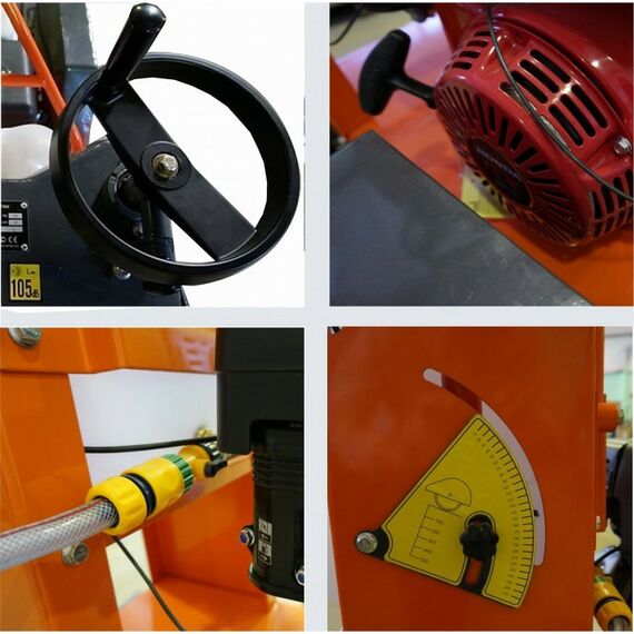 Прочий бензоинструмент: Шовнарезчик Samsan CUT 451L ручное управление, двиг. SAMSAN SM390 (бенз), без диска, вес нетто 109 кг фотографии