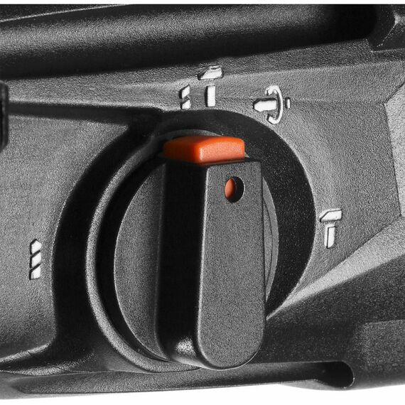 Перфораторы: Перфоратор Зубр Мастер П-26-800 SDS-plus, реверс, горизонтальный, 3 Дж, 0-1300 об/мин, 0-4800 уд/мин, 800 Вт, кейс фотографии