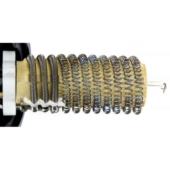 Фены технические: Фен технический (строительный) Зубр Профессионал ФТ-П1600 керамический изолятор, 2 режима: 350град/ 350л/мин, 550град/ 550л/мин, насадки, 1600Вт фотографии