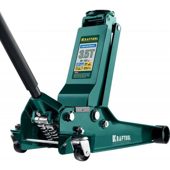 Домкраты: Подкатной домкрат универсальный для СТО KRAFTOOL UNIVERSAL 3.5т 95-552мм [43454-3.5] фотографии