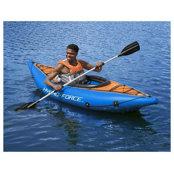 Лодки: Лодка надувная BestWay Cove Champion 275 x 81 см, вёсла, насос [65115] фотографии