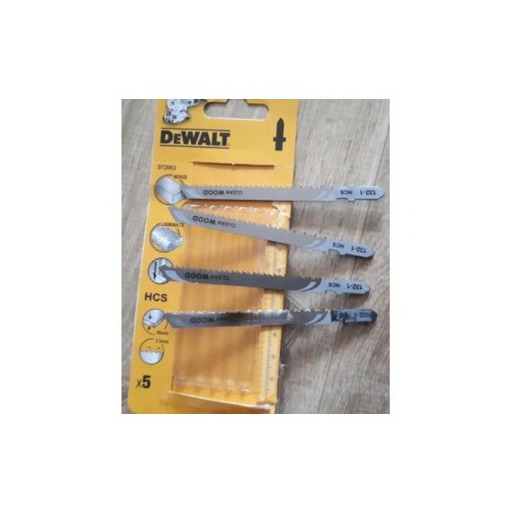 Лобзики: Пилки для лобзика по дереву DeWALT DT 2053 100 мм