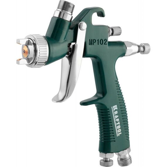 Пневмокраскопульты: Краскопульт пневматический KRAFTOOL AirKraft Mini 1 мм HVLP, c верхним бачком [06565-1.0] фотографии