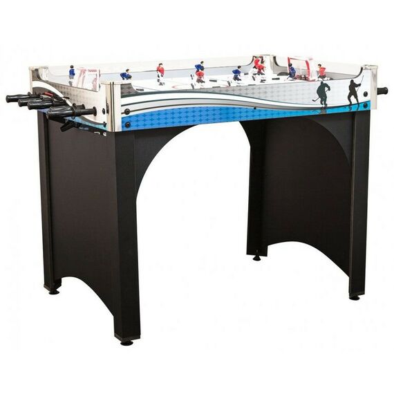 Настольный хоккей: Хоккей Weekend Alaska с механическими счетами 101 x 73.6 x 80 см, серо-синий фотографии