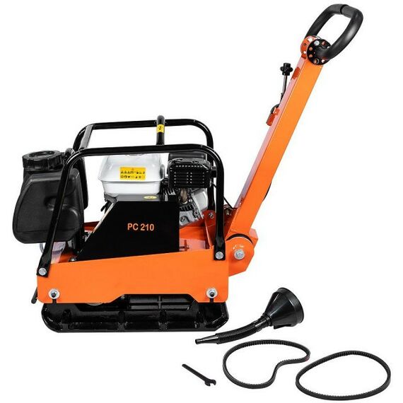 Виброплиты, вибраторы: Виброплита Samsan PC 210 двигатель Honda GX160, вес 106 кг, с баком фотографии