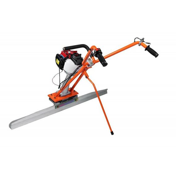 Виброплиты, вибраторы: Виброрейка Samsan SFS102 с двиг. Zongshen S35 (хром, без лезвия), бензиновый 4-х тактный, вес 21 кг фотографии