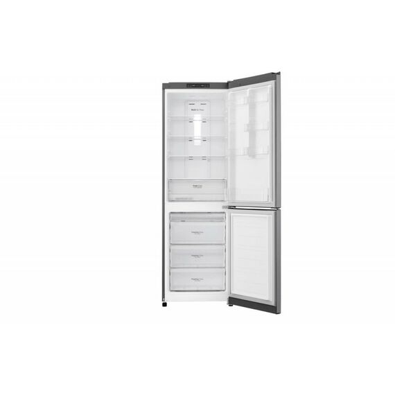 Холодильники: Холодильник с нижней морозильной камерой LG GA-B419SDJL 1.9м, инверторный компрессор, класс энергоэффективности A+, Total No Frost, серый фотографии