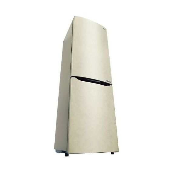 Холодильники: Холодильник с нижней морозильной камерой LG GA-B419SEJL 1.9м, инверторный компрессор, класс энергоэффективности A+, Total No Frost, бежевый фотографии