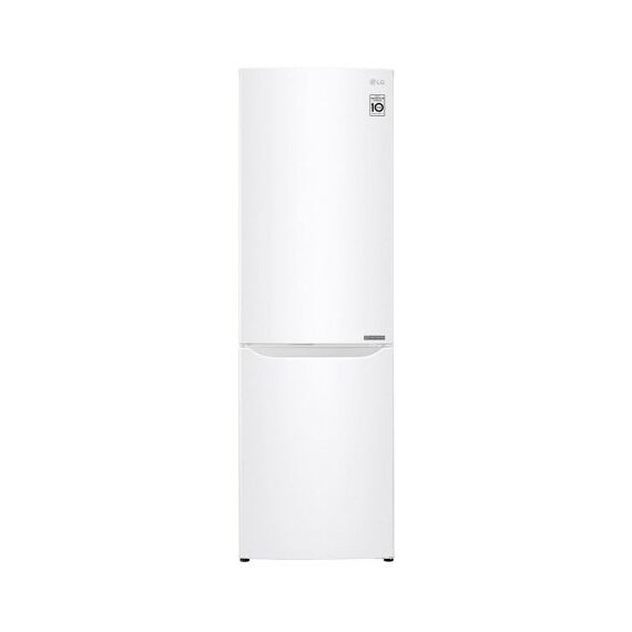 Холодильники: Холодильник с верхней морозильной камерой LG GA-B419SWJL 354л (124+223), 1.9м, инверторный компрессор, класс энергоэффективности A+, Total No Frost, внутрений дисплей, скрытая ручка, цвет белый фотографии