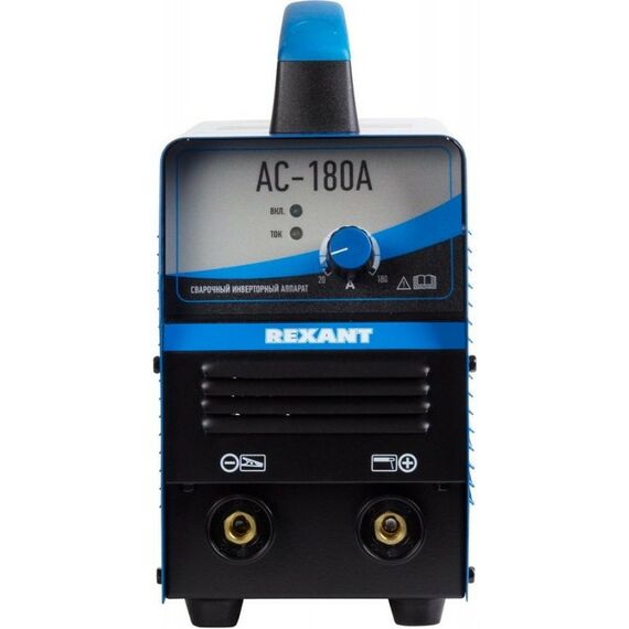 Сварочные аппараты: Сварочный аппарат инверторный Rexant АС-180А фотографии