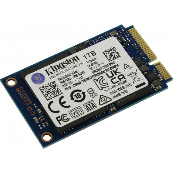 SSD-накопители: SSD-накопитель Kingston 1Tb KC600 mSATA [SKC600MS/1024G] фотографии