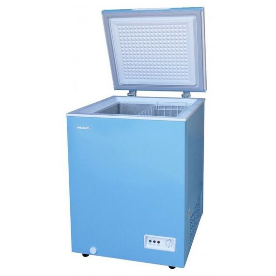 Морозильные камеры: Морозильный ларь WILLMARK CF-170CS голубой фотографии