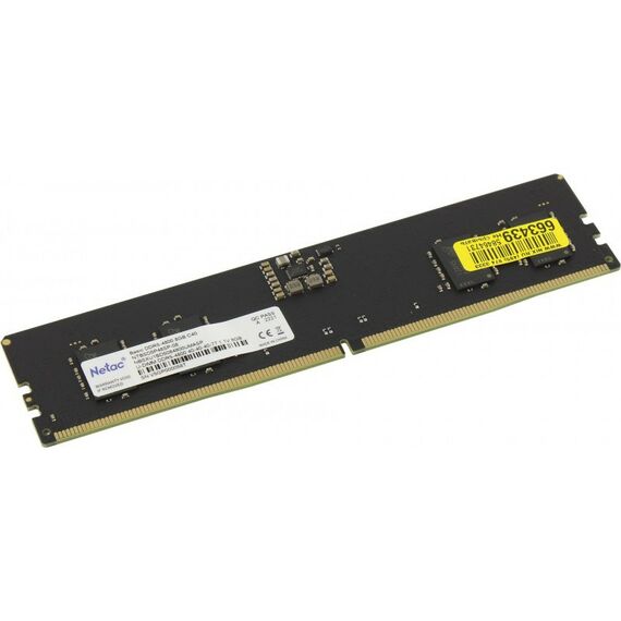 Оперативная память: Модуль памяти Netac Basic 8Gb DDR5 DIMM <PC5-38400> CL40 [NTBSD5P48SP-08] фотографии