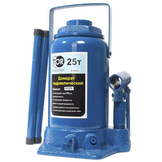 Домкраты: Домкрат бутылочный TOR ДГ-25 г/п 25т, 250-420 мм, 11.5кг [10525] фотографии