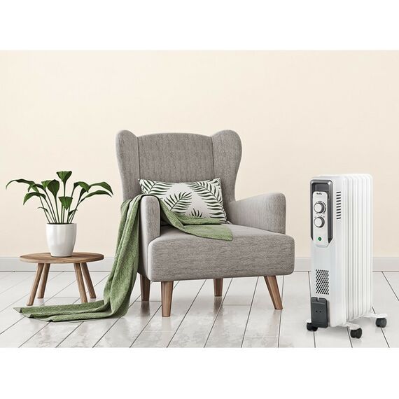 Масляные радиаторы: Радиатор масляный Ballu CUBE BOH/CB-07W 1500 7 секций фотографии