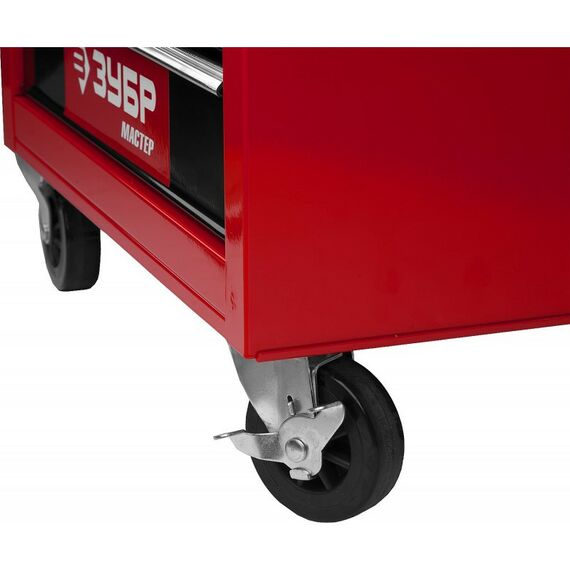 Инструментальные тележки: Тележка инструментальная Зубр Мастер 5 ящиков, 680x330x770мм [38905-5] фотографии