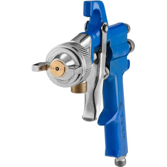 Пневмокраскопульты: Краскопульт пневматический Зубр Профессионал PRO 350N с нижним бачком, 1.8мм [06451-1.8] фотографии