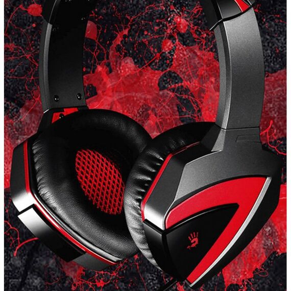 Наушники и гарнитуры: Наушники с микрофоном A4-Tech Bloody G500 Black-Red фотографии