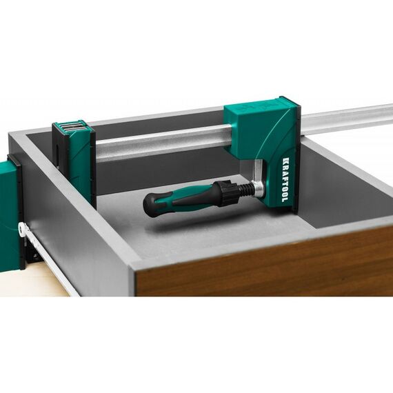 Тиски, струбцины, наковальни, верстаки: Струбцина корпусная KRAFTOOL EK-1000/95 1000/95 мм [3224-10] фотографии