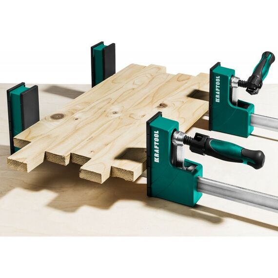 Тиски, струбцины, наковальни, верстаки: Струбцина корпусная KRAFTOOL EK-600/95 600/95 мм [3224-6] фотографии