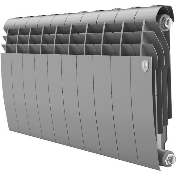 Радиаторы: Радиатор Royal Thermo BiLiner 350 /Silver Satin 10 секций [RTBSS35010] фотографии