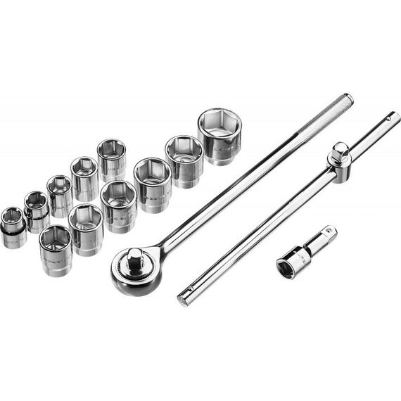 Наборы инструментов и ключи: набор инструмента для крупногабаритной техники Зубр Профессионал НКТ-14 14 предметов [27660-H14] фотографии