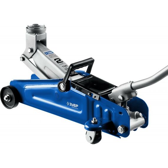 Домкраты: Подкатной домкрат гидравлический Зубр Профессионал Т-30 2т 135-330мм [43053-2] фотографии