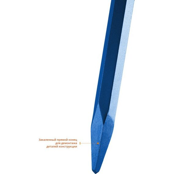 Столярно-слесарный инструмент: Лом монтажный Зубр ТИТАН 1300 мм 25 мм, шестигранный [21805-130] фотографии