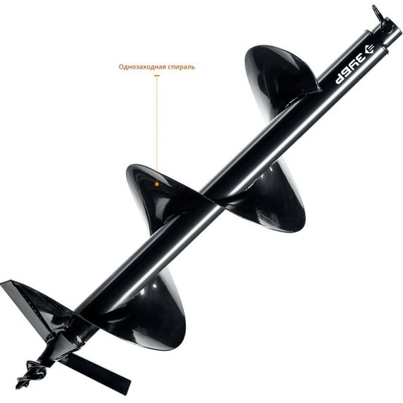 Шнеки для мотобуров: Шнек для мотобуров по грунту Зубр d=250 мм, однозаходный [7051-25] фотографии