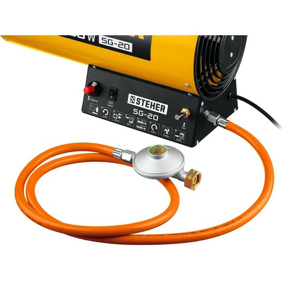 Тепловые пушки: Газовая тепловая пушка STEHER SG-20 17 кВт фотографии