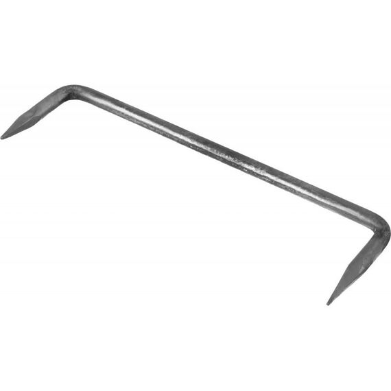 Крепеж для отделочных работ: Скоба строительная кованая Зубр 250 х 70 х 10мм 75 шт [311175-250-70] фотографии
