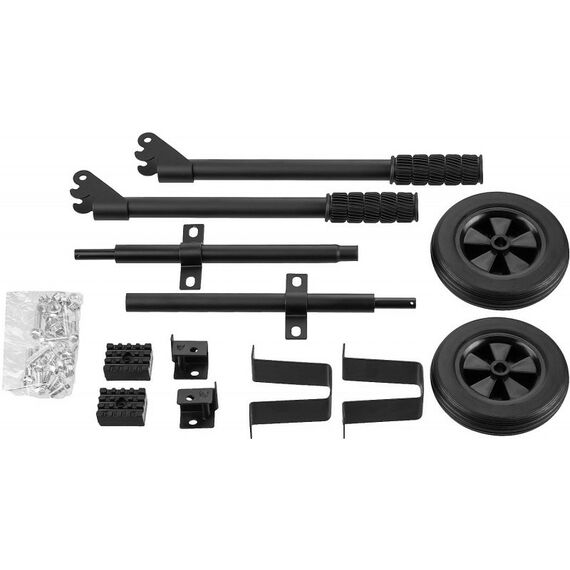 Принадлежности к компрессорам и электростанциям: Набор колес + рукоятка № 2 Зубр НКР-2 для генераторов мощностью свыше 4000 Вт, ЗУБР фотографии