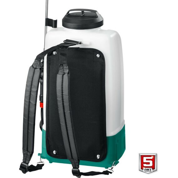 Опрыскиватели садовые: Опрыскиватель аккумуляторный Зубр ОПЛ-15 15 л бак, без АКБ, Li-Ion 18В фотографии