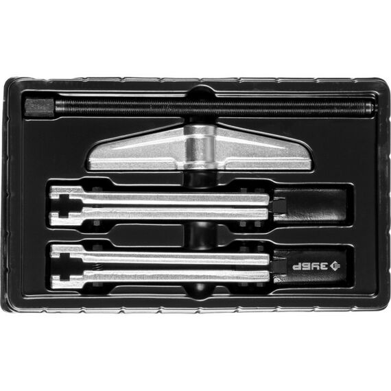 Демонтажный инструмент: Съемник раздвижной 2-захватный с тонкими захватами Зубр Профессионал 43313-160-215 215 мм фотографии