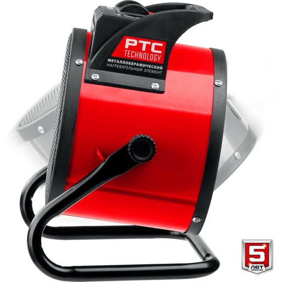 Тепловые пушки: Электрическая тепловая пушка Зубр ТПК-3Р 3 кВт, МКН фотографии