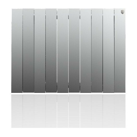 Радиаторы: Радиатор Royal Thermo PianoForte 500 new/Silver Satin 10 секций [RTPNSS50010] фотографии
