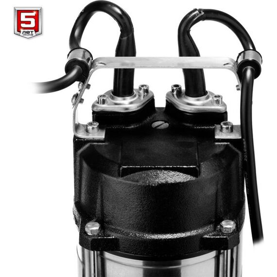 Насосы и насосные станции: Фекальный насос с режущим механизмом Зубр НПФ-1350-Р 1350 Вт фотографии