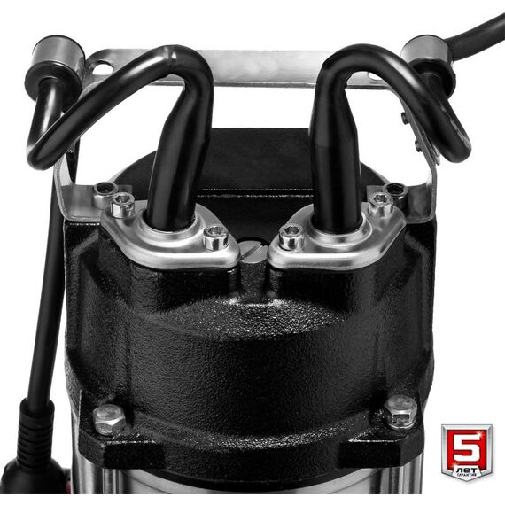 Насосы и насосные станции: Фекальный насос с режущим механизмом Зубр НПФ-1350-Р 1350 Вт фотографии