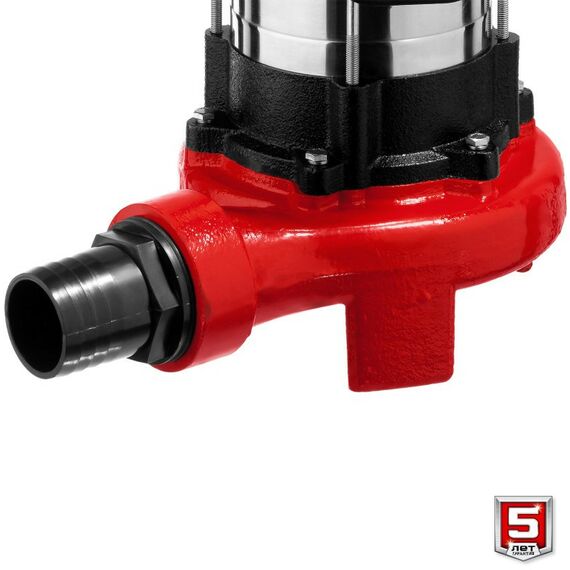 Насосы и насосные станции: Фекальный насос с режущим механизмом Зубр НПФ-1350-Р 1350 Вт фотографии