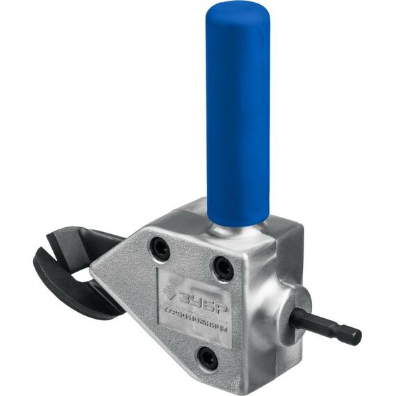 Ножницы по металлу: Насадка-ножницы для реза листового и гофрированного металла Зубр Турбо-Ножницы [23292] фотографии