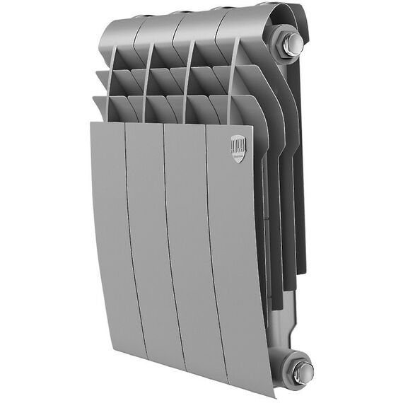 Радиаторы: Радиатор Royal Thermo BiLiner 350 /Silver Satin 4 секций [RTBSS35004] фотографии