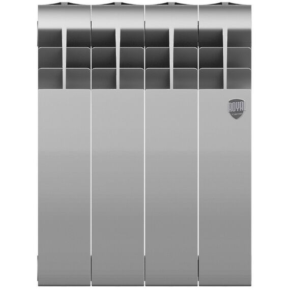 Радиаторы: Радиатор Royal Thermo BiLiner 350 /Silver Satin 4 секций [RTBSS35004] фотографии