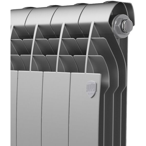 Радиаторы: Радиатор Royal Thermo BiLiner 350 /Silver Satin 4 секций [RTBSS35004] фотографии